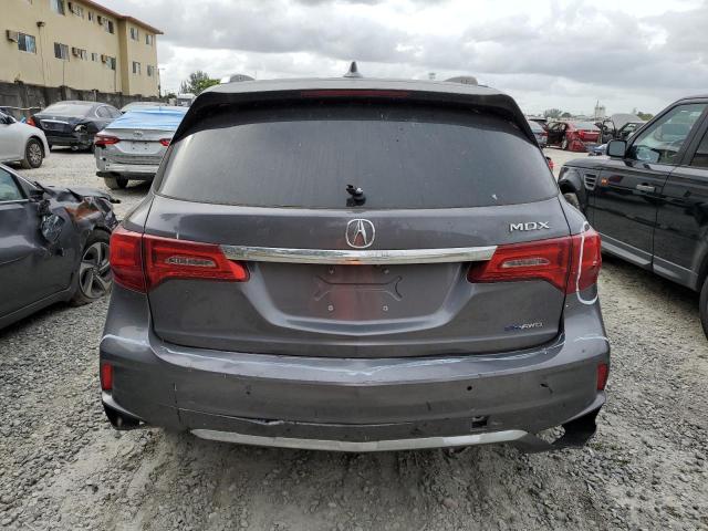 5J8YD7H77KL000940 - 2019 ACURA MDX SPORT HYBRID ADVANCE GRAY photo 6