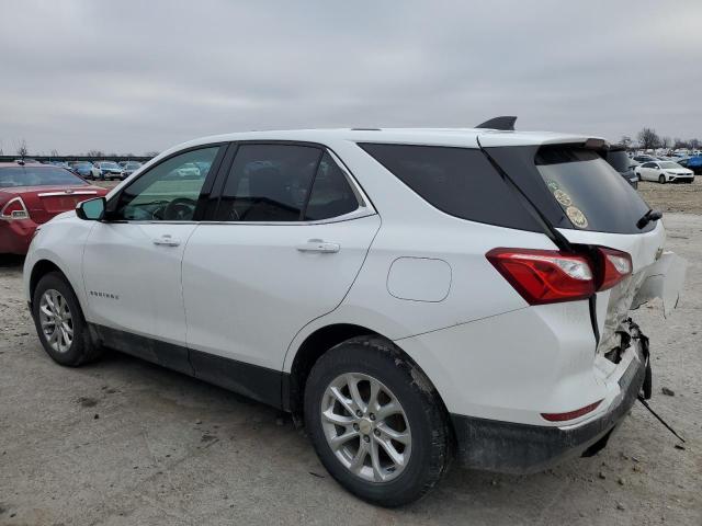 2GNAXSEV6J6335487 - 2018 CHEVROLET EQUINOX LT WHITE photo 2