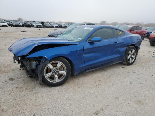 1FA6P8AM4H5203127 - 2017 FORD MUSTANG BLUE photo 1