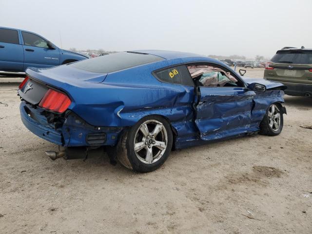 1FA6P8AM4H5203127 - 2017 FORD MUSTANG BLUE photo 3