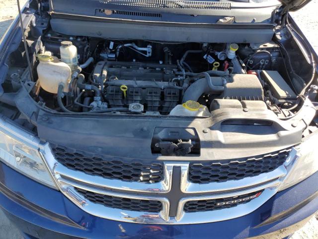 3C4PDCAB6JT524729 - 2018 DODGE JOURNEY SE BLUE photo 12