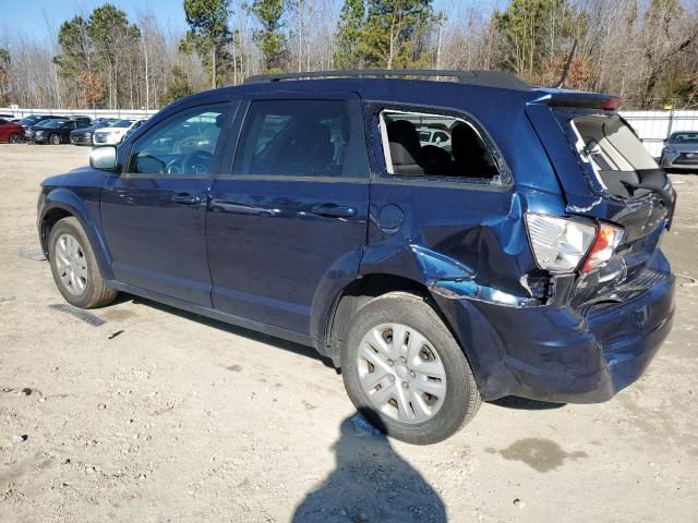 3C4PDCAB6JT524729 - 2018 DODGE JOURNEY SE BLUE photo 2