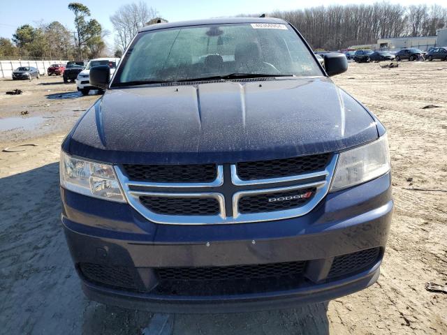 3C4PDCAB6JT524729 - 2018 DODGE JOURNEY SE BLUE photo 5