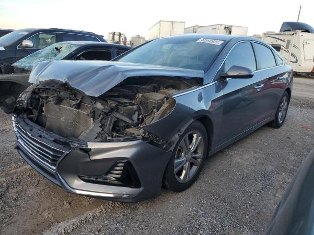 5NPE34AF8JH660668 - 2018 HYUNDAI SONATA SPORT GRAY photo 1