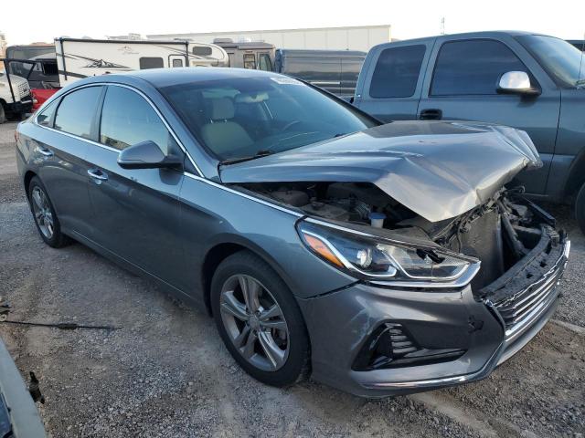 5NPE34AF8JH660668 - 2018 HYUNDAI SONATA SPORT GRAY photo 4