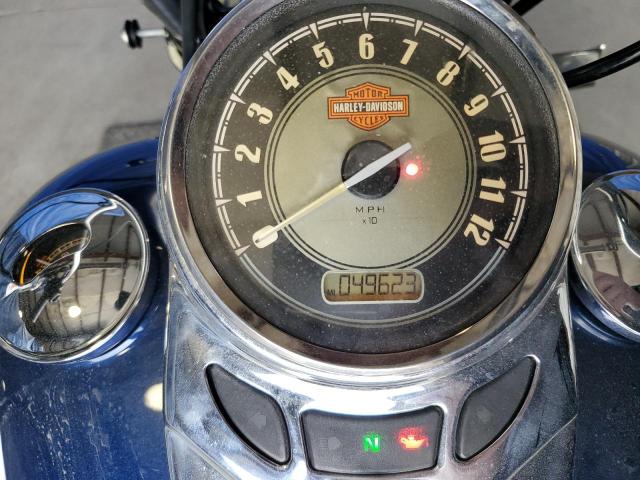 1HD1BWV12DB042195 - 2013 HARLEY-DAVIDSON FLSTC HERITAGE SOFTAIL CLASSIC BLUE photo 8