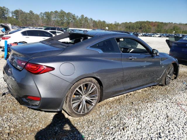 JN1EV7EK9HM361454 - 2017 INFINITI Q60 PREMIUM GRAY photo 3