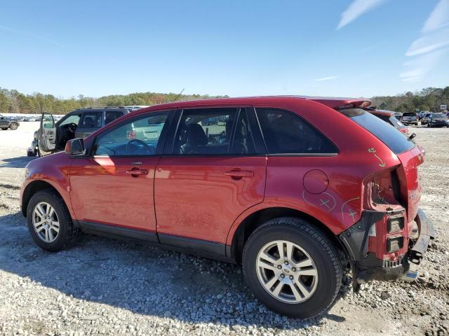 2FMDK48C48BA07508 - 2008 FORD EDGE SEL RED photo 2