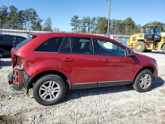 2FMDK48C48BA07508 - 2008 FORD EDGE SEL RED photo 3