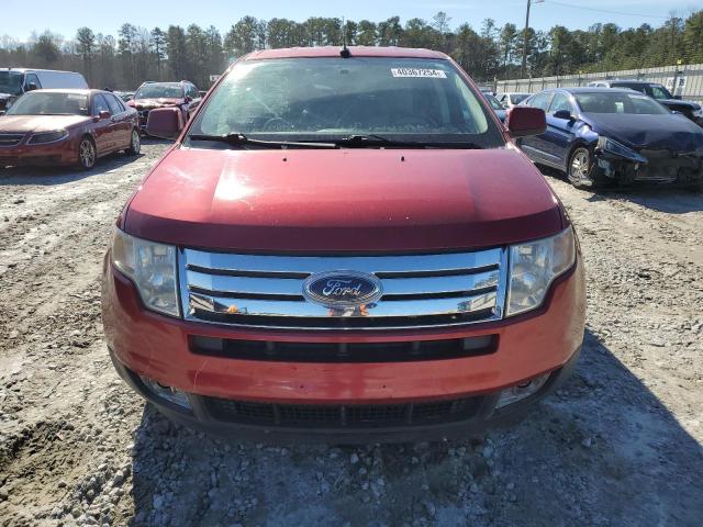 2FMDK48C48BA07508 - 2008 FORD EDGE SEL RED photo 5