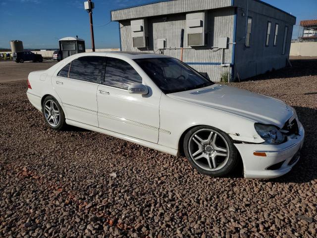 WDBNG70J26A469773 - 2006 MERCEDES-BENZ S 430 WHITE photo 4