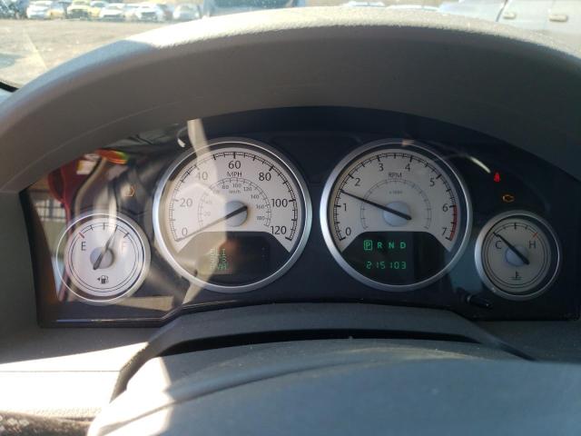 2A4RR5D15AR442609 - 2010 CHRYSLER TOWN & COU TOURING 红色 照片 9