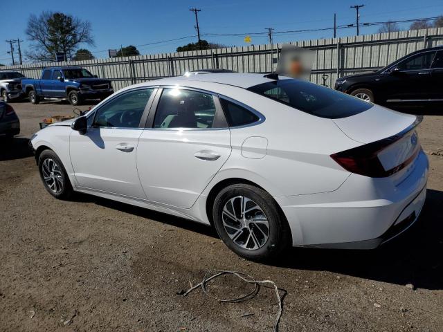 KMHL24JJ7PA072058 - 2023 HYUNDAI SONATA HYBRID WHITE photo 2