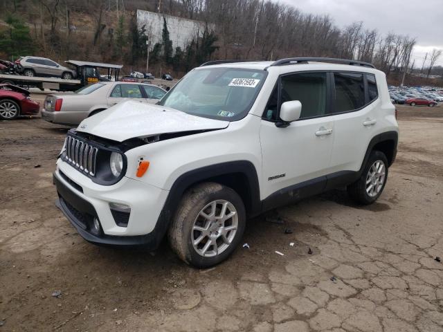 ZACNJBBB3KPK81430 - 2019 JEEP RENEGADE LATITUDE WHITE photo 1