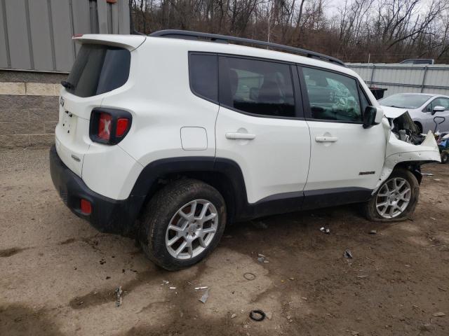 ZACNJBBB3KPK81430 - 2019 JEEP RENEGADE LATITUDE WHITE photo 3