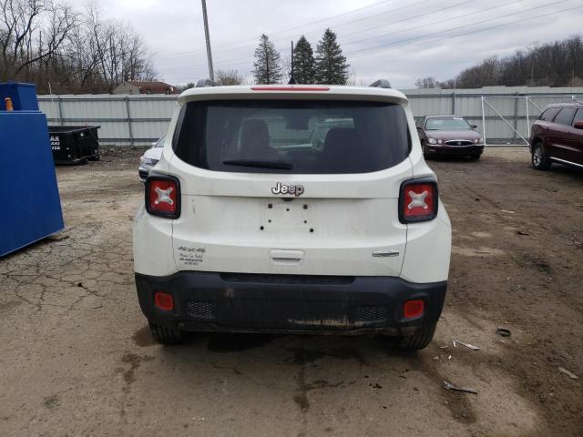 ZACNJBBB3KPK81430 - 2019 JEEP RENEGADE LATITUDE WHITE photo 6