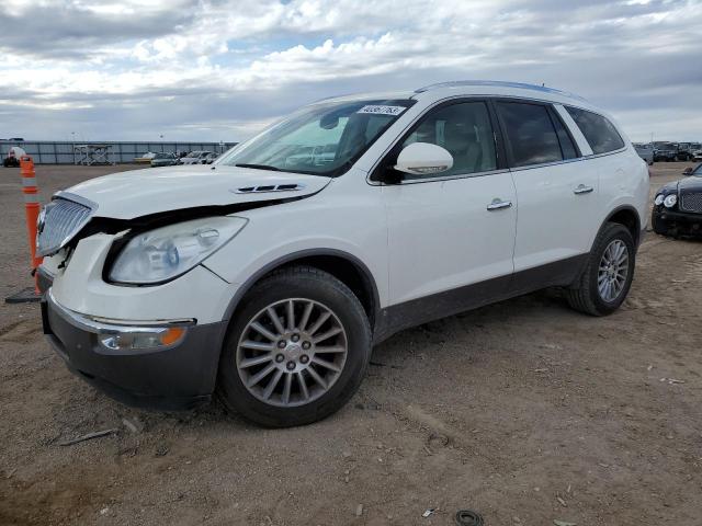 5GALRBED3AJ170568 - 2010 BUICK ENCLAVE CXL WHITE photo 1