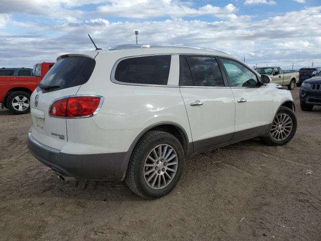 5GALRBED3AJ170568 - 2010 BUICK ENCLAVE CXL WHITE photo 3
