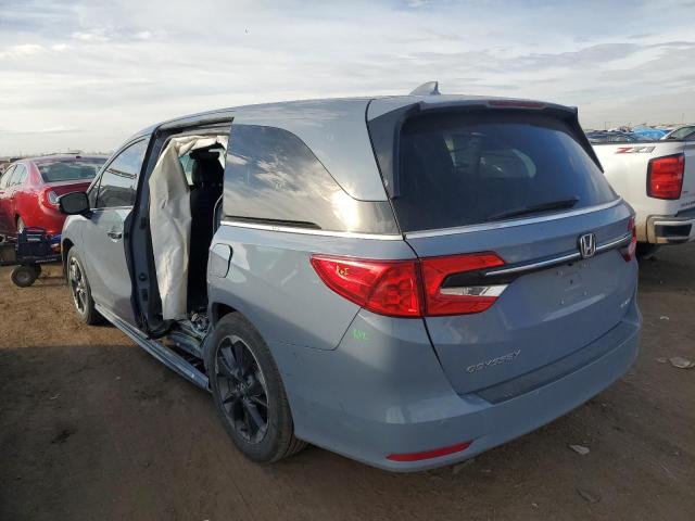 5FNRL6H91PB027160 - 2023 HONDA ODYSSEY ELITE رمادي صورة 2