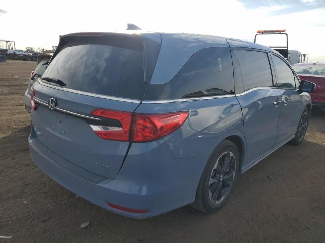 5FNRL6H91PB027160 - 2023 HONDA ODYSSEY ELITE رمادي صورة 3