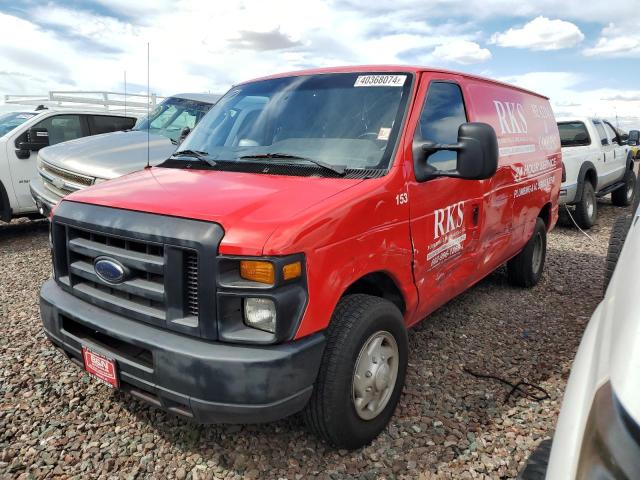 1FTNE24W29DA12030 - 2009 FORD ECONOLINE E250 VAN RED photo 1