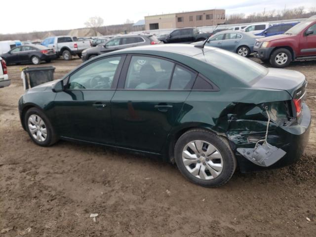 1G1PA5SHXE7135375 - 2014 CHEVROLET CRUZE LS GREEN photo 2