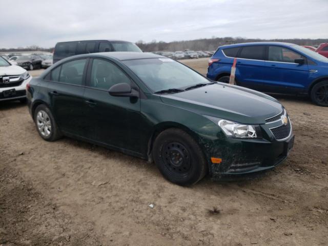 1G1PA5SHXE7135375 - 2014 CHEVROLET CRUZE LS GREEN photo 4