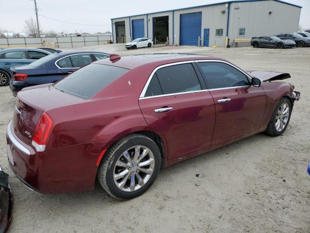 2C3CCAKG2FH838480 - 2015 CHRYSLER 300C BURGUNDY photo 3