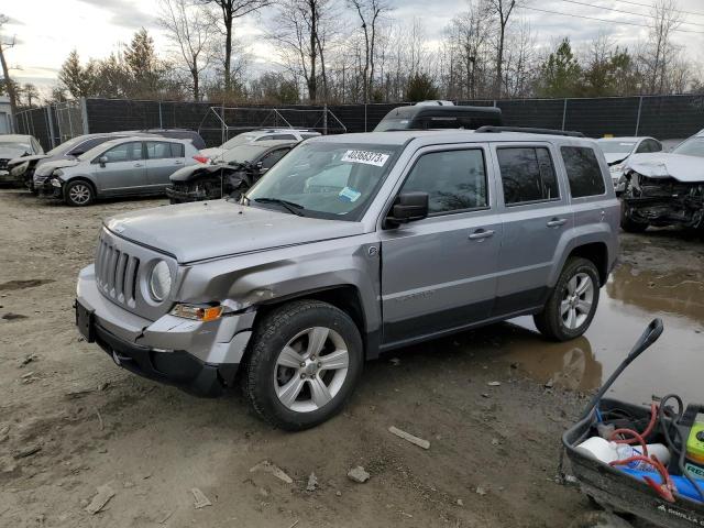 1C4NJRFB2FD382937 - 2015 JEEP PATRIOT LATITUDE GRAY photo 1