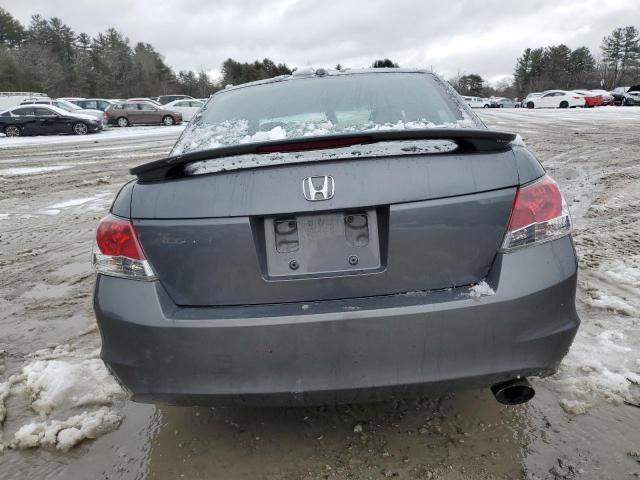 1HGCP26829A171276 - 2009 HONDA ACCORD EXL GRAY photo 6