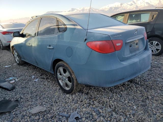 KMHDU46D47U088167 - 2007 HYUNDAI ELANTRA GLS BLUE photo 2