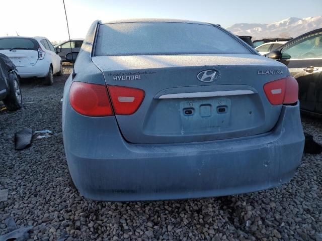 KMHDU46D47U088167 - 2007 HYUNDAI ELANTRA GLS BLUE photo 6