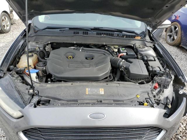 3FA6P0D95ER212646 - 2014 FORD FUSION TITANIUM GRAY photo 11