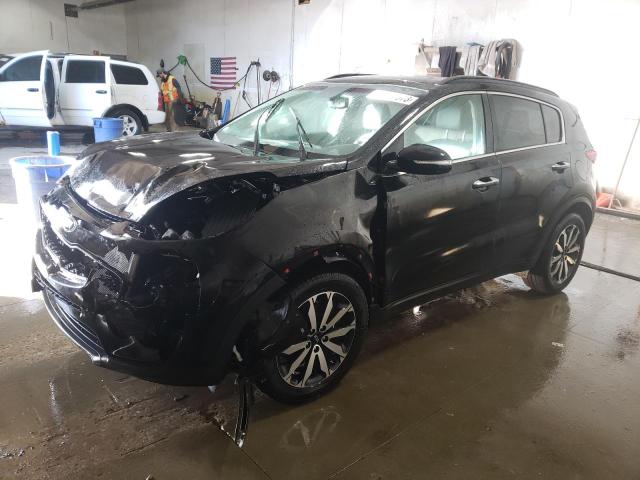 KNDPN3AC1K7523192 - 2019 KIA SPORTAGE EX BLACK photo 1