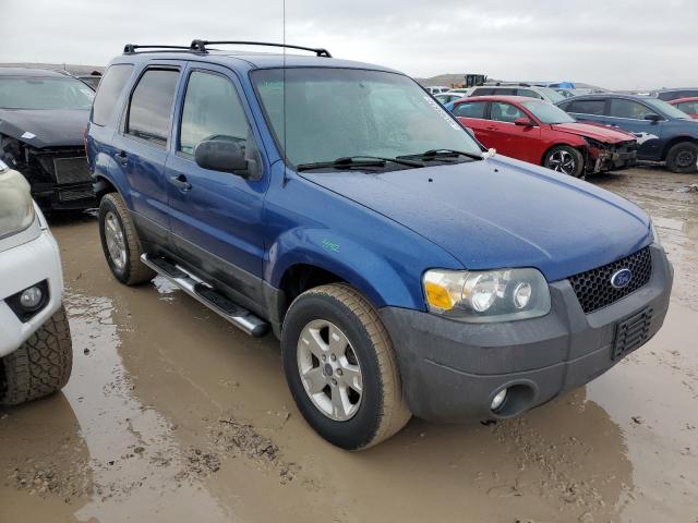 1FMYU03197KA19121 - 2007 FORD ESCAPE XLT BLUE photo 4