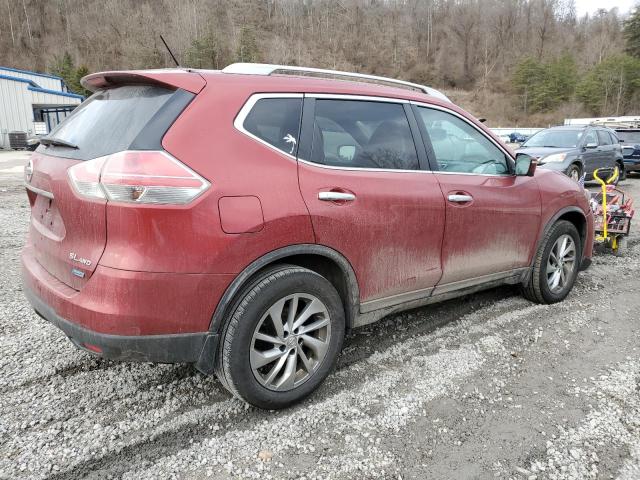 5N1AT2MV7EC837777 - 2014 NISSAN ROGUE S MAROON photo 3