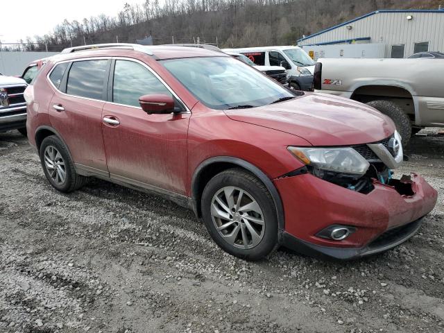 5N1AT2MV7EC837777 - 2014 NISSAN ROGUE S MAROON photo 4