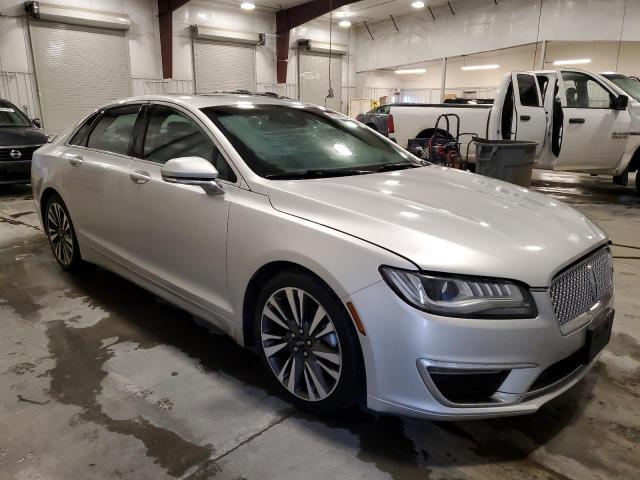 3LN6L5F94HR627117 - 2017 LINCOLN MKZ RESERVE SILVER photo 4