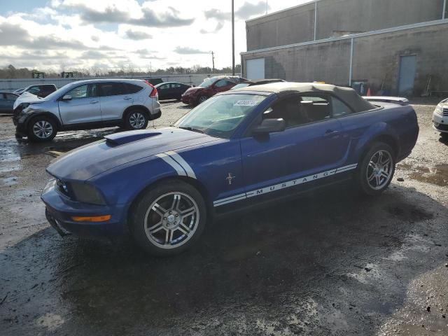 1ZVFT84N155243460 - 2005 FORD MUSTANG BLUE photo 1