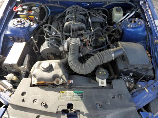 1ZVFT84N155243460 - 2005 FORD MUSTANG BLUE photo 11