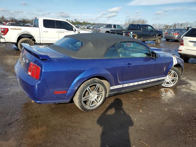 1ZVFT84N155243460 - 2005 FORD MUSTANG BLUE photo 3