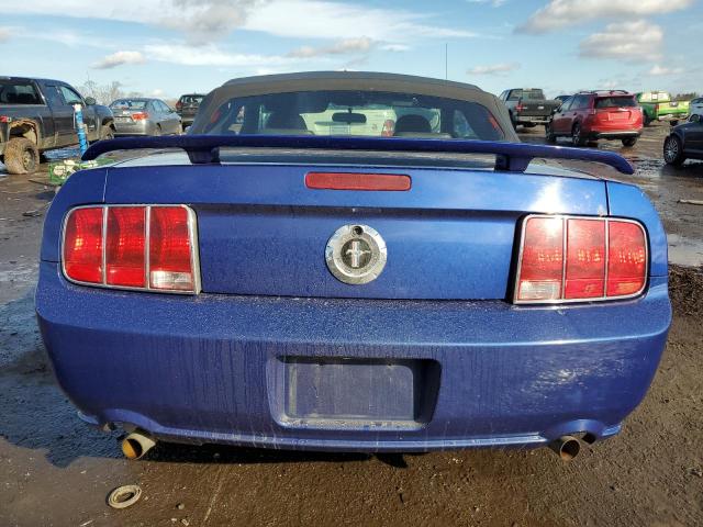 1ZVFT84N155243460 - 2005 FORD MUSTANG BLUE photo 6