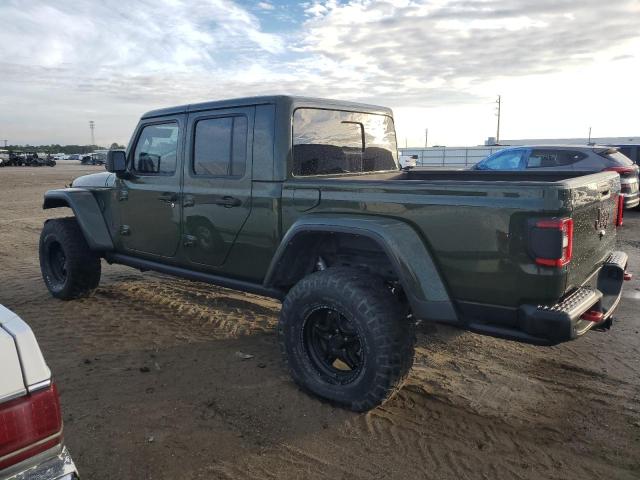 1C6JJTBG6NL100968 - 2022 JEEP GLADIATOR RUBICON GREEN photo 2