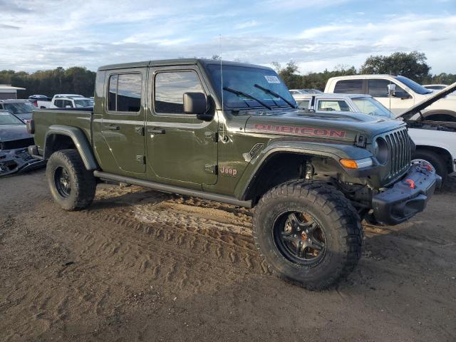 1C6JJTBG6NL100968 - 2022 JEEP GLADIATOR RUBICON GREEN photo 4