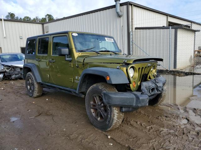 1J4GA39127L193621 - 2007 JEEP WRANGLER X GREEN photo 4