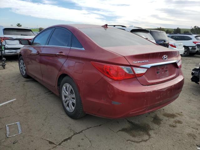 5NPEB4AC2CH417031 - 2012 HYUNDAI SONATA GLS MAROON photo 2