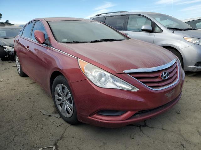 5NPEB4AC2CH417031 - 2012 HYUNDAI SONATA GLS MAROON photo 4