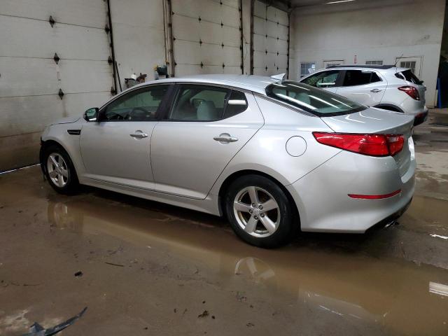 5XXGM4A78FG353485 - 2015 KIA OPTIMA LX SILVER photo 2