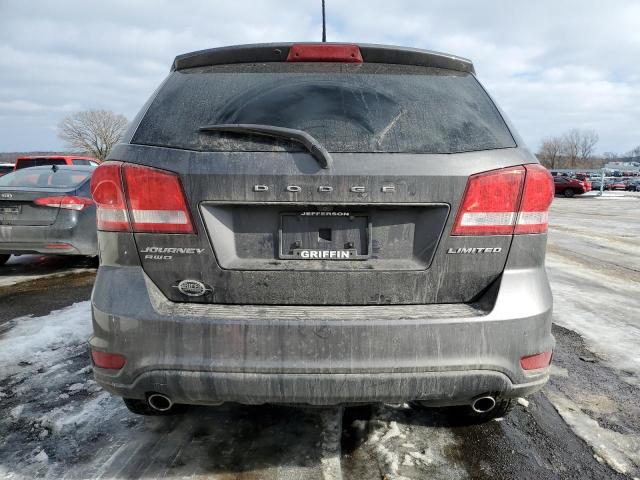 3C4PDDDG0FT519191 - 2015 DODGE JOURNEY LIMITED GRAY photo 6