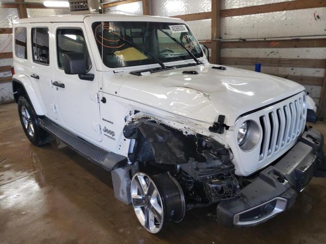 1C4HJXEN2KW521606 - 2019 JEEP WRANGLER U SAHARA WHITE photo 4